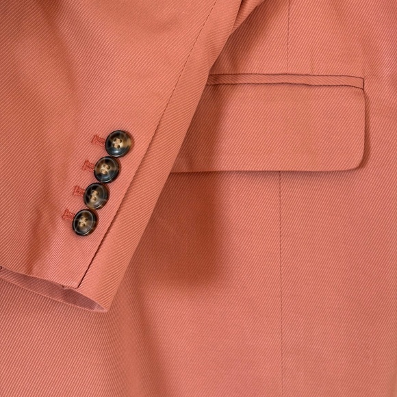 Salmon Pink Madewell Blazer XL - Picture 10 of 16